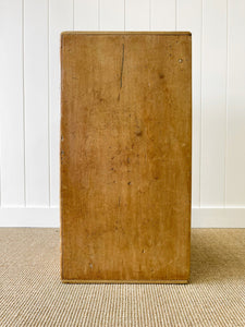 An English Pine Mule Chest Trunk or Blanket Box c1850