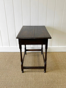 An English Oak Lowboy Table c1790