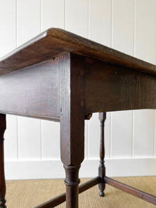 An English Oak Lowboy Table c1790