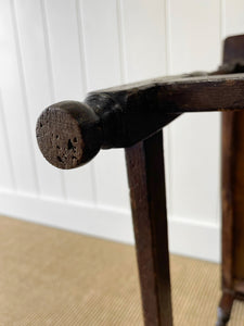 An English Oak Lowboy Table c1790