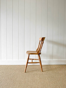 A Vintage Set of 4 Spindle Back Chairs