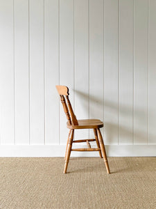 A Vintage Set of 4 Spindle Back Chairs