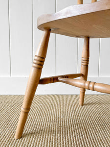 A Vintage Set of 4 Spindle Back Chairs