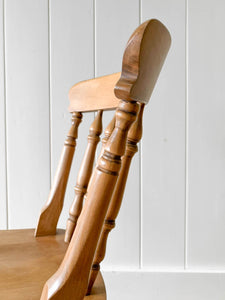 A Vintage Set of 4 Spindle Back Chairs
