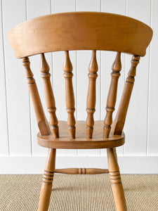 A Vintage Set of 4 Spindle Back Chairs