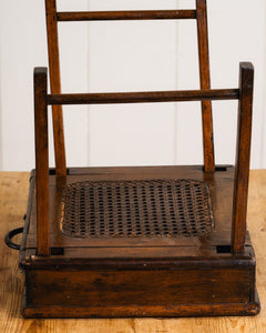 Antique Wooden Artist's Stool c1890
