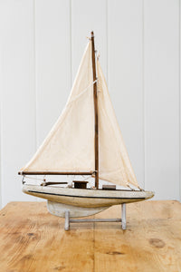 An English Model Sailboat c1930's