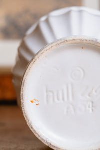 A Charming Hull Pottery White Vase