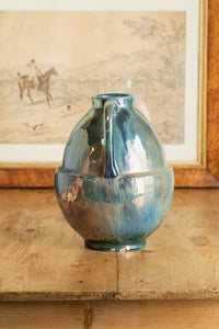 Beautiful Large High Lustre Alphonse Cytere Early 20th Century French Vase