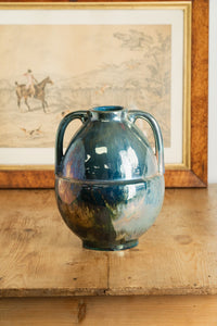 Beautiful Large High Lustre Alphonse Cytere Early 20th Century French Vase
