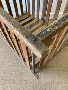 A Large Antique English Mill Cart c1920