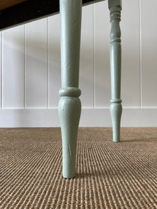 An English Country Pine Painted Side Table or Desk c1890