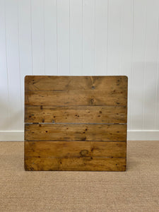 An English Country Pine Painted Dining Table c1890