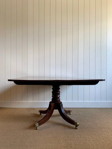 An English Mahogany Flip-top Breakfast Table c1820