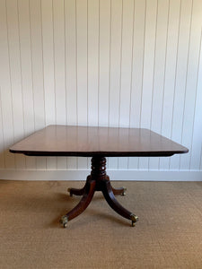 An English Mahogany Flip-top Breakfast Table c1820