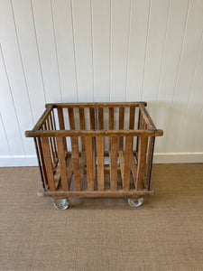 A Large Antique English Mill Cart c1920