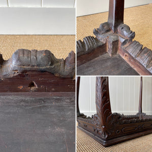 An 18th Century Antique Irish Georgian Mahogany Tea Table