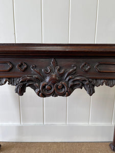 An 18th Century Antique Irish Georgian Mahogany Tea Table