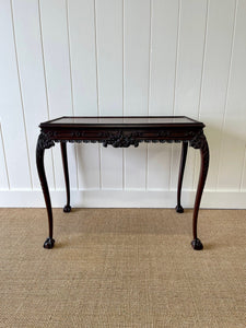 An 18th Century Antique Irish Georgian Mahogany Tea Table