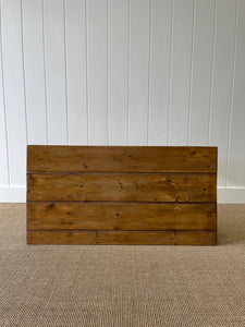 An English Country Pine Painted Side Table or Desk c1890