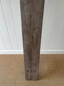 An Antique French Country Bench 10 Feet Long
