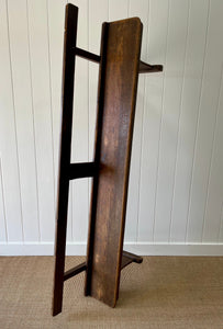 An Antique English Pine Railway Bench