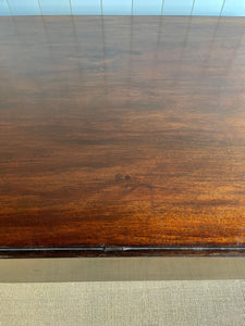 An English Mahogany Drop Leaf Pedestal Breakfast Table c1820