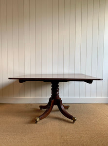 An English Mahogany Flip-top Breakfast Table c1820