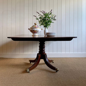 An English Mahogany Flip-top Breakfast Table c1820