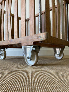 A Large Antique English Mill Cart c1920