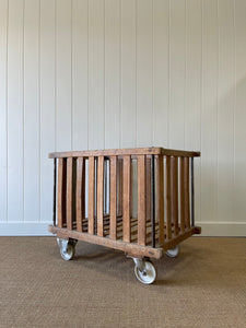 A Large Antique English Mill Cart c1920