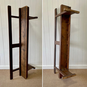 An Antique English Pine Railway Bench