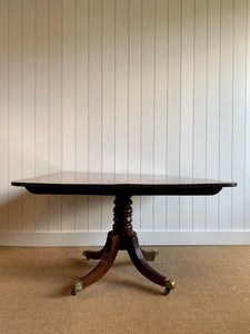 An English Mahogany Flip-top Breakfast Table c1820