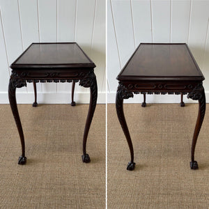 An 18th Century Antique Irish Georgian Mahogany Tea Table