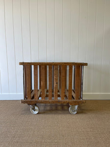 A Large Antique English Mill Cart c1920