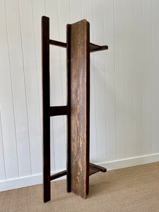 An Antique English Pine Railway Bench