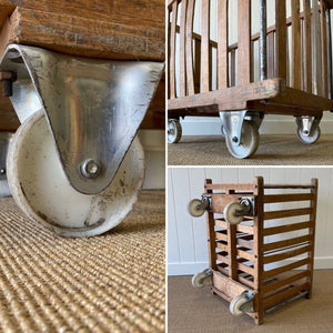 A Large Antique English Mill Cart c1920