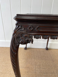 An 18th Century Antique Irish Georgian Mahogany Tea Table