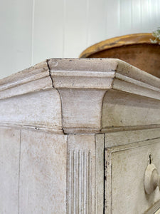 A Stately Antique English Painted Highboy c1790