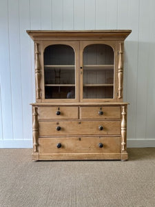 A 19th Century Cornish Bookcase with Arched Doors